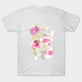 Persephone Rose Watercolor Collection T-Shirt